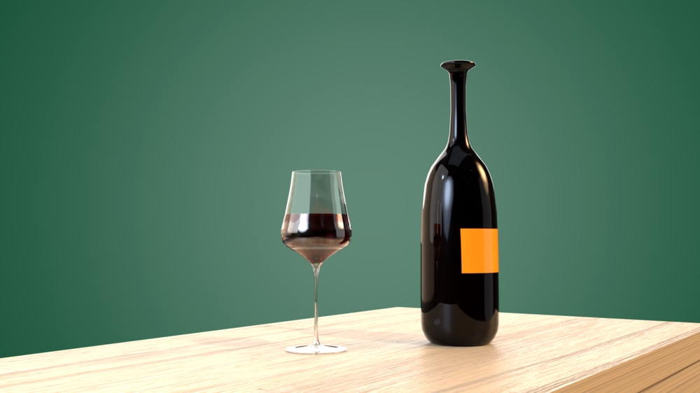 Wine modeling & rendering