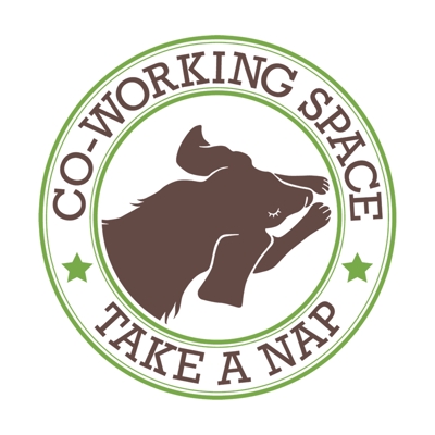 コワーキングスペースTAKE A NAPのロゴデザイン