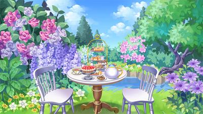 お茶会の庭園