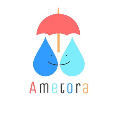 架空雨の日メディア「Ametora」のロゴ