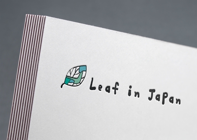 ロゴ＿Leaf in Japan 様
