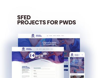 NGO Website design for People with Disability.