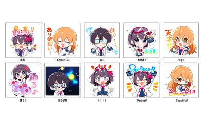 LINEスタンプサンプル