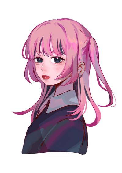 アイドルの似顔絵