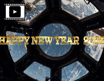 ムービー年賀状「Happy New Year 2022 !!」を作成しました