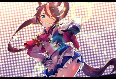 ファンアート　ウマ娘　トウカイテイオー