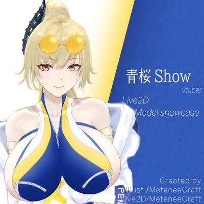 【Live2Dモデリング 】青桜 show 水着モデル【Showcase16】