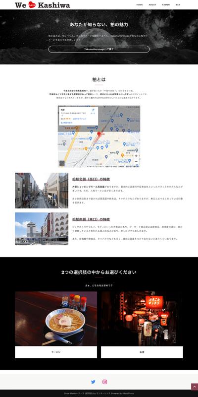 旅行先案内デモサイト