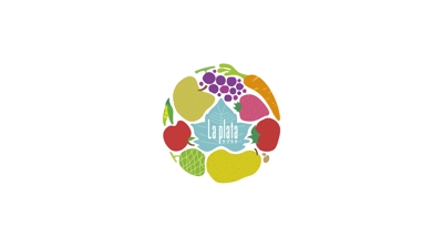 カフェ「ラプラタ」ロゴ