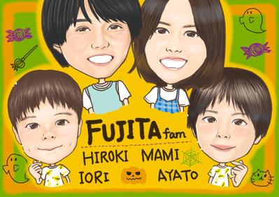 似顔絵サンプル4