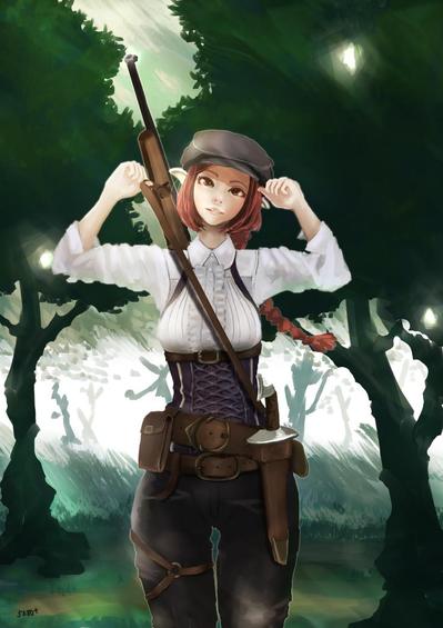イラストタッチの参考に。