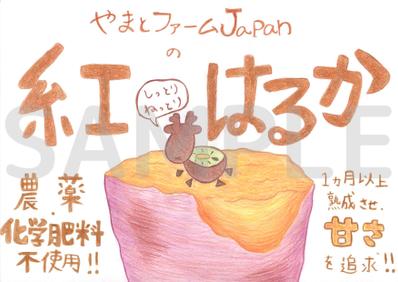 4.野菜のポップ作成（紅はるか）