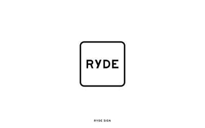 RYDE ブランディング、ロゴ・アイコンデザイン、WEB・Appデザイン