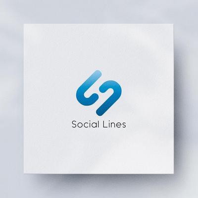情報通信業「Social Lines」様　ロゴデザイン