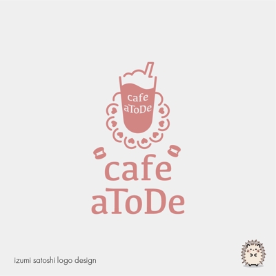 韓国風カフェのロゴ
