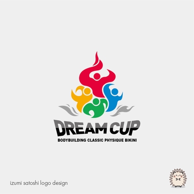 台湾最大のボディビルコンテスト「DREAM CUP」のロゴ