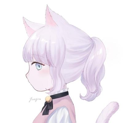 猫耳少女アイコン