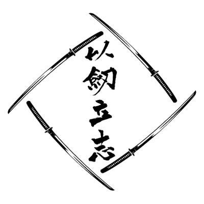 剣道のチーム旗のデザイン作成