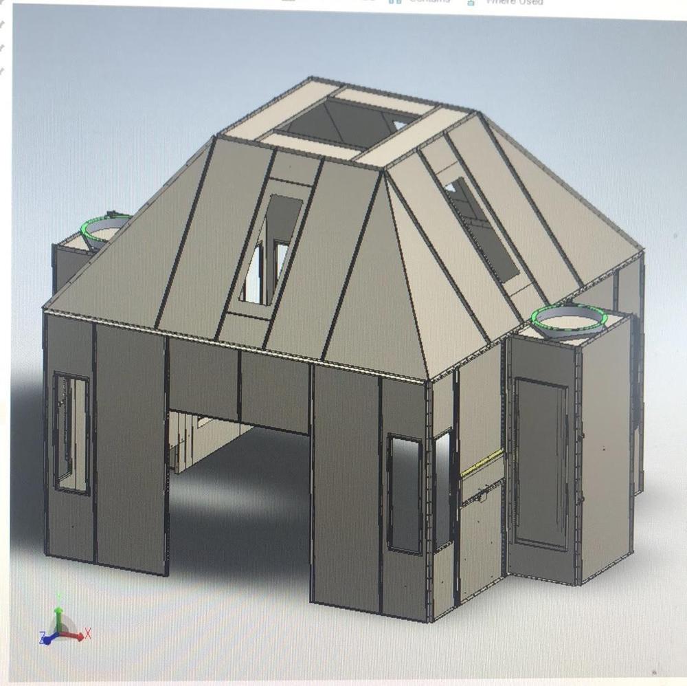 2D設計図から3Dモデルへの作成