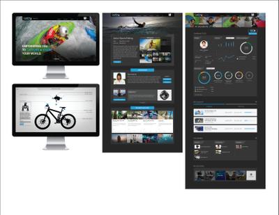 GoPro University Websiteコンセプトデザイン