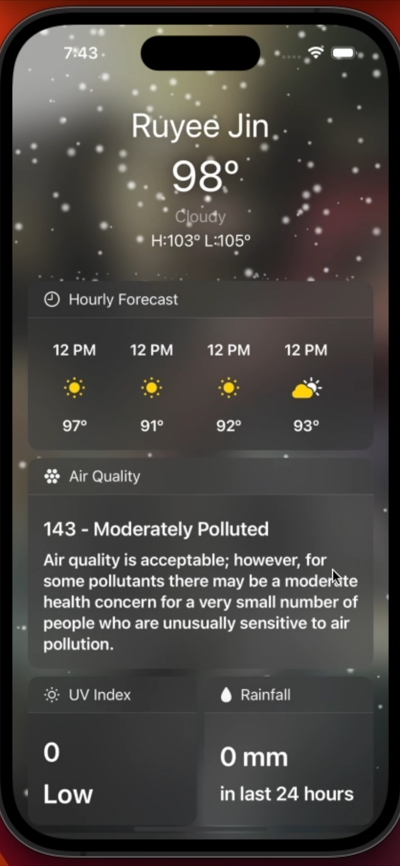 [Ruyee]Weather App Demo