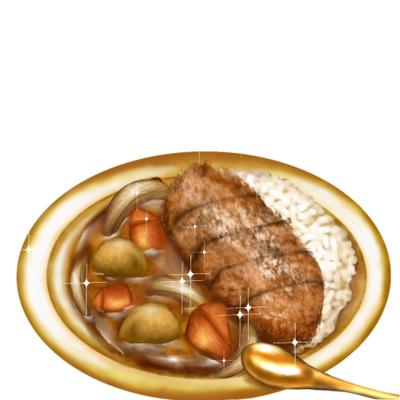 カレー店メニューイラスト