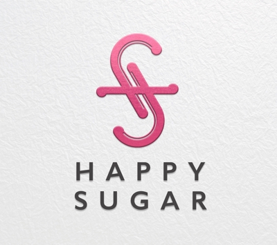 アパレルブランド「HAPPY SUGAR」ロゴ