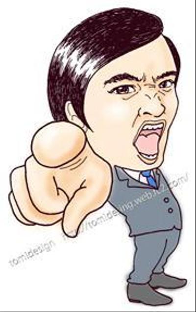 似顔絵　堺雅人