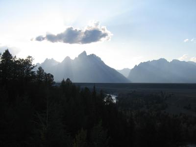 Sunset in Grand Teton