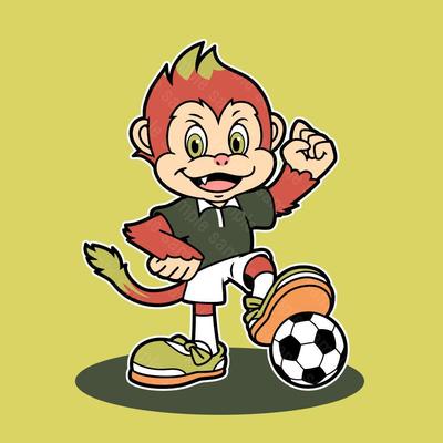 フットサルのキャラクターを作成しました