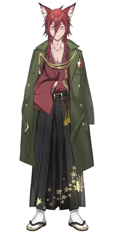 狐耳男性Vtuberモデル