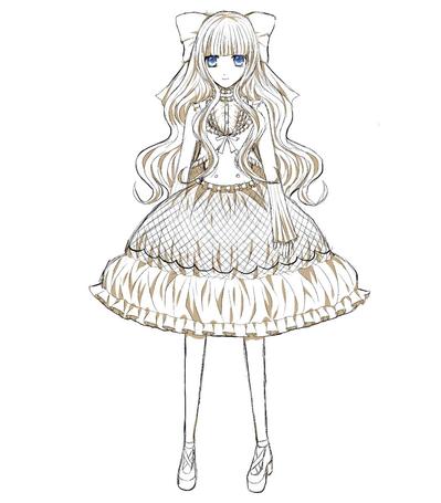 イラスト26（ラフ）
