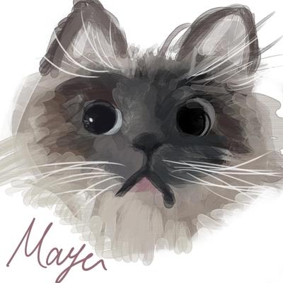 （ペットの似顔絵）