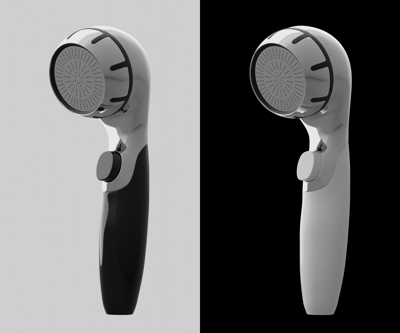 シャワーヘッド　3DCGモデリング