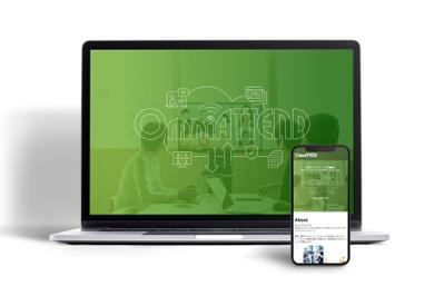 オウルリンクス株式会社が運営する「オムニアテンド」のサイトデザイン