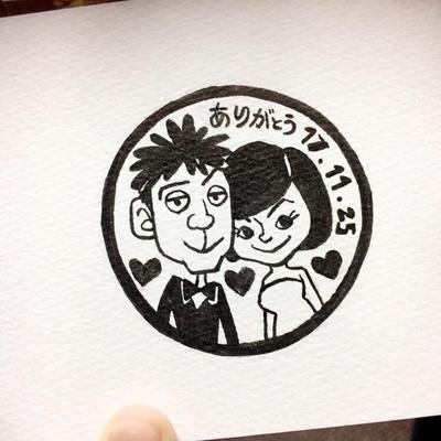 結婚式のサンクスプレゼントデザイン