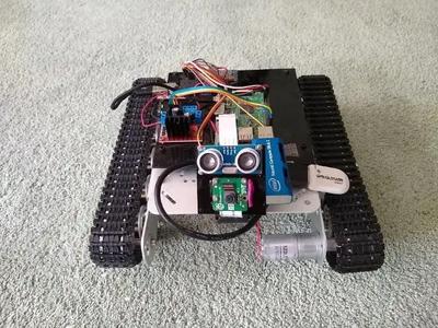 Robot project with conflict avoid system