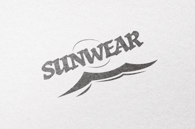 SUNWEAR様のロゴデザイン