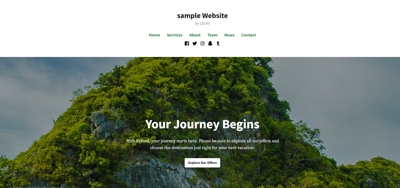 SAMPLE Website
