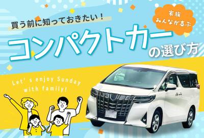 コンパクトカーの広告バナー