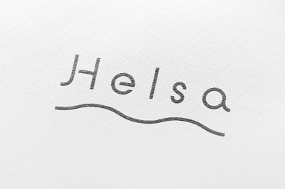 インテリア雑貨ブランド「Helsa」のロゴデザイン