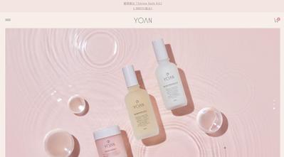 YOAN（ユアン）ONLINE SHOPサイト制作