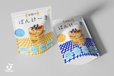 パッケージデザイン / 米粉のパンケーキ