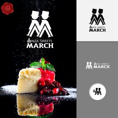 銀座sweets MARCHのロゴ制作