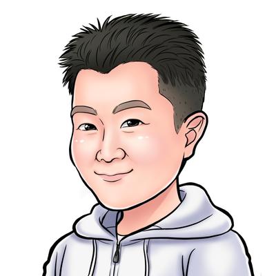 名刺用似顔絵制作