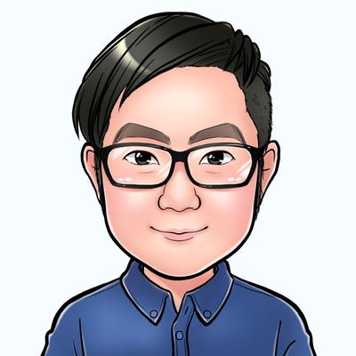 名刺用似顔絵
