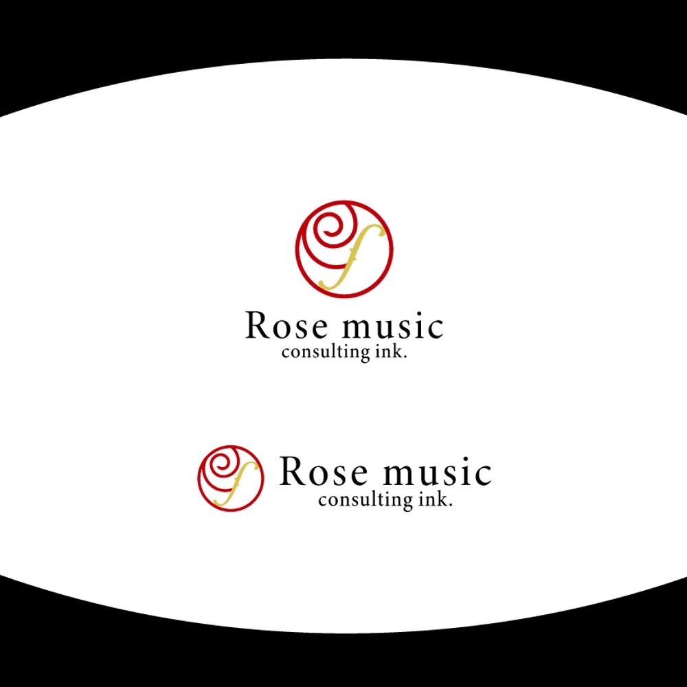 『株式会社ローズミュージックコンサルティング』様のロゴを作成させていただきました