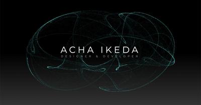 Acha Ikedaのポートフォリオサイト