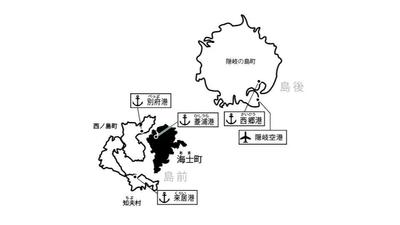 隠岐の全体MAP