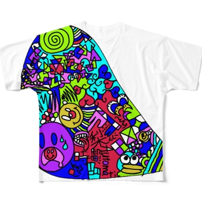 個人制作のプリントデザインTシャツ 13